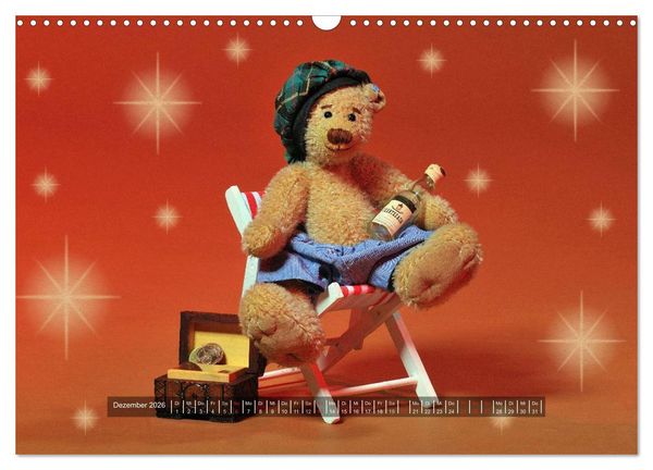 Produktbild: Die Teddys sind los (Wandkalender 2026 DIN A3 quer), CALVENDO Monatskalender