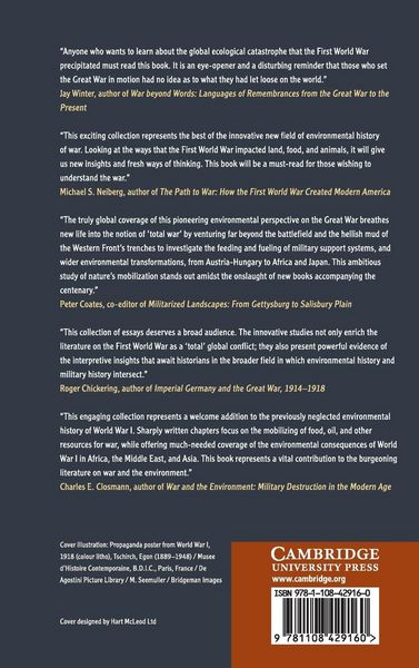 Produktbild: Environmental Histories of the First World War