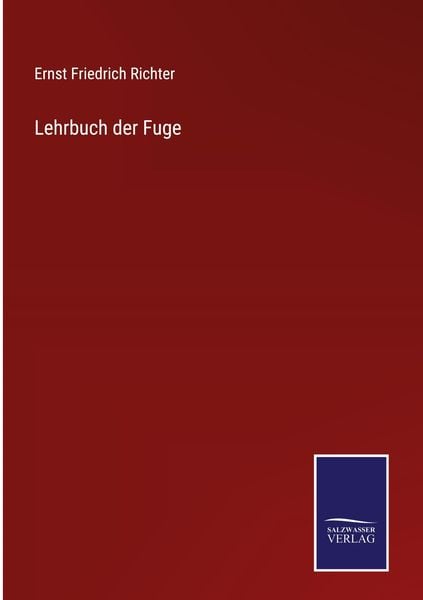 Produktbild: Lehrbuch der Fuge