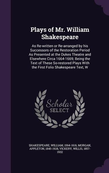 Produktbild: Plays of Mr. William Shakespeare