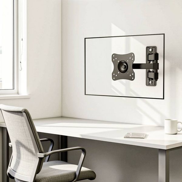 Produktbild: SpeaKa Professional Monitor-Wandhalterung SP-MM-1100 1 Display(s) 25,4 cm (10") - 81,3 cm (32") Schwarz Neigbar, Schwenkbar