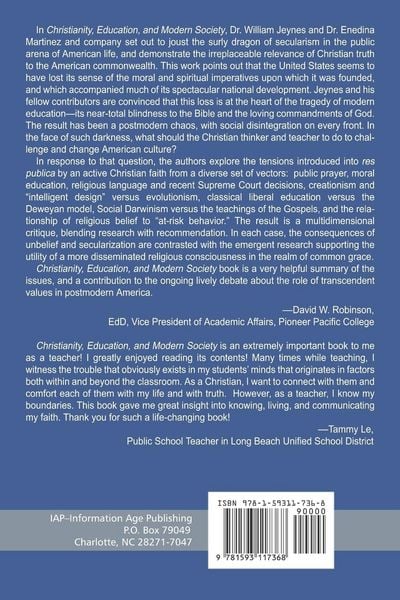 Produktbild: Christianity, Education, and Modern Society (PB)