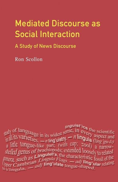 Produktbild: Mediated Discourse as Social Interaction