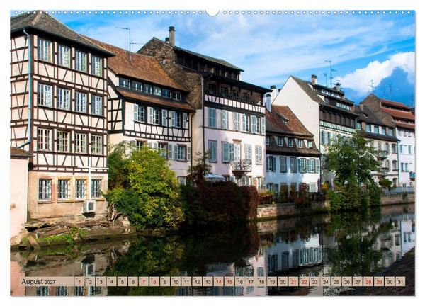 Produktbild: Zauberhaftes Stra&szlig;burg (Wandkalender 2027 DIN A2 quer), CALVENDO Monatskalender