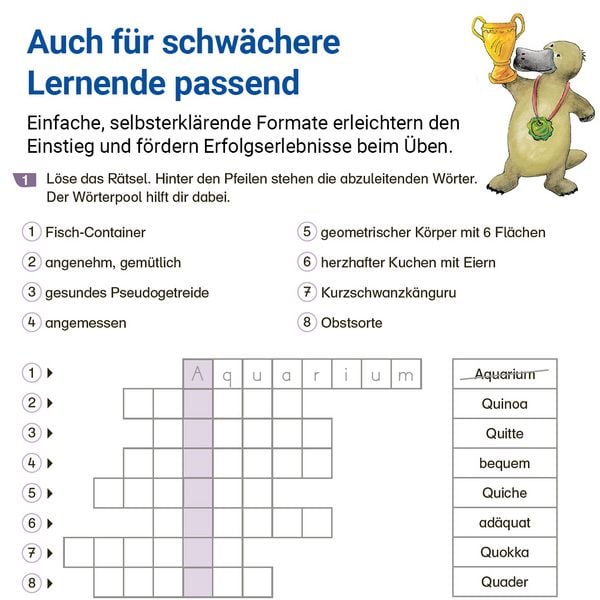 Produktbild: Rechtschreiben mit Rico Schnabel, Klasse 6