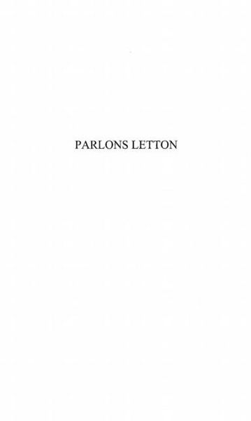 Produktbild: Parlons letton