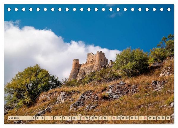 Produktbild: Abruzzen, vom Apennin bis an die Adria (Tischkalender 2026 DIN A5 quer), CALVENDO Monatskalender