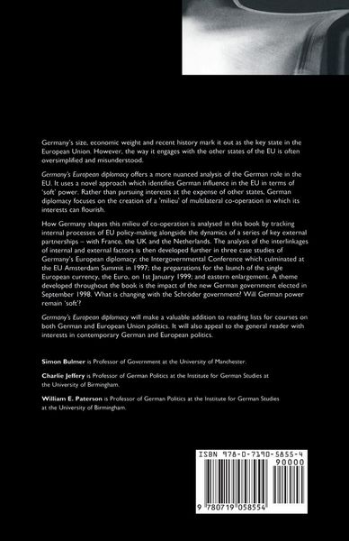 Produktbild: Germany's European diplomacy