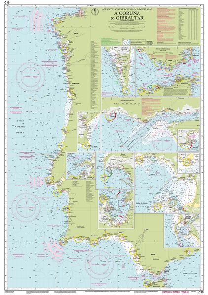Produktbild: C19 A Coru&ntilde;a to Gibraltar, Imray Chart