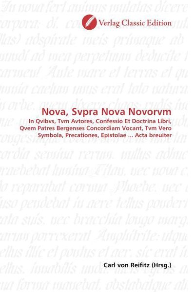 Produktbild: Nova, Svpra Nova Novorvm
