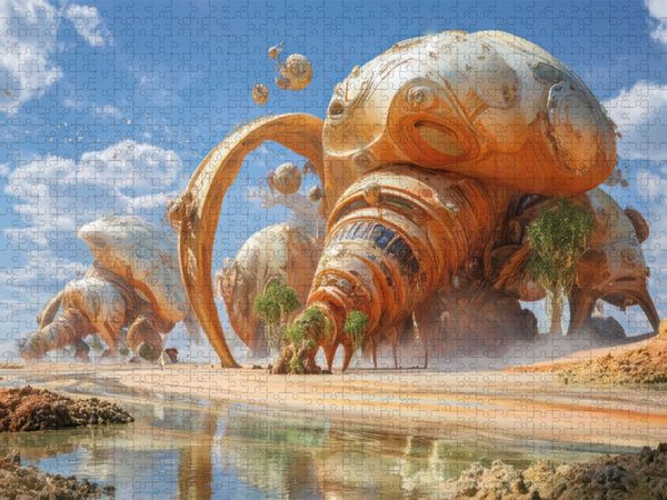 Produktbild: CALVENDO Puzzle Science-Fiction ohne Grenzen | 1000 Teile Lege-Gr&ouml;&szlig;e 64x48cm Foto-Puzzle f&uuml;r gl&uuml;ckliche Stunden