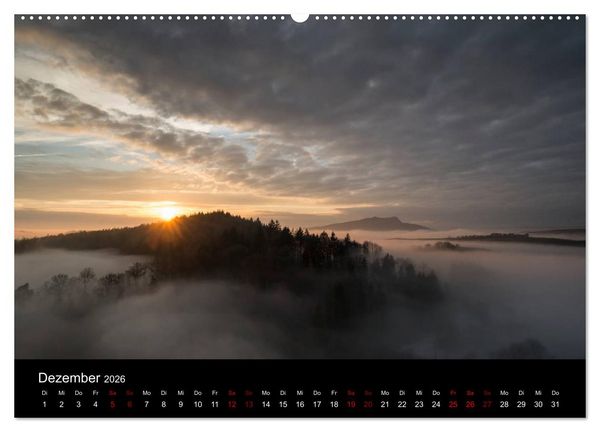 Produktbild: Der Hegau - Wanderparadies am westlichen Bodensee (Wandkalender 2026 DIN A2 quer), CALVENDO Monatskalender