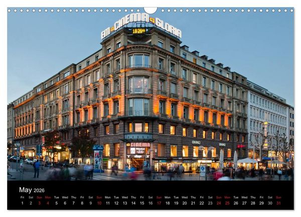 Produktbild: Monuments of Germany 2026 (Wall Calendar 2026 DIN A3 landscape), CALVENDO 12 Month Wall Calendar