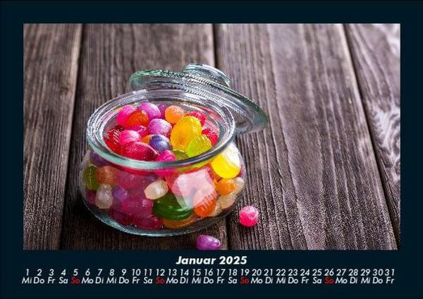 Produktbild: World of Sweets 2025 Fotokalender DIN A5