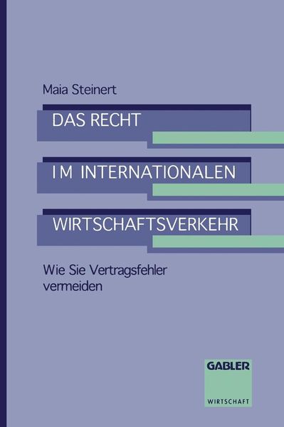 Produktbild: Das Recht im internationalen Wirtschaftsverkehr