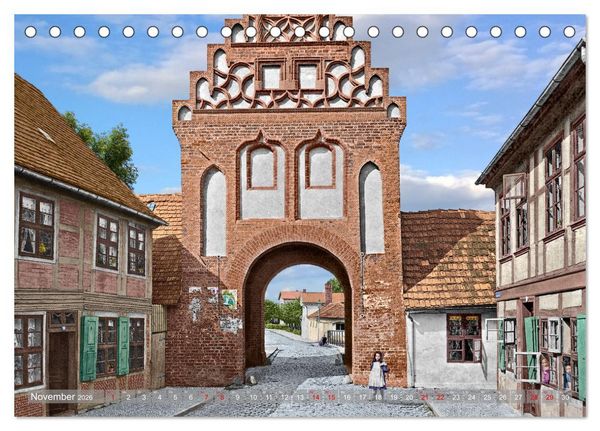 Produktbild: Salzwedel zur Kaiserzeit in Farbe - Fotos restauriert und koloriert (Tischkalender 2026 DIN A5 quer), CALVENDO Monatskalender