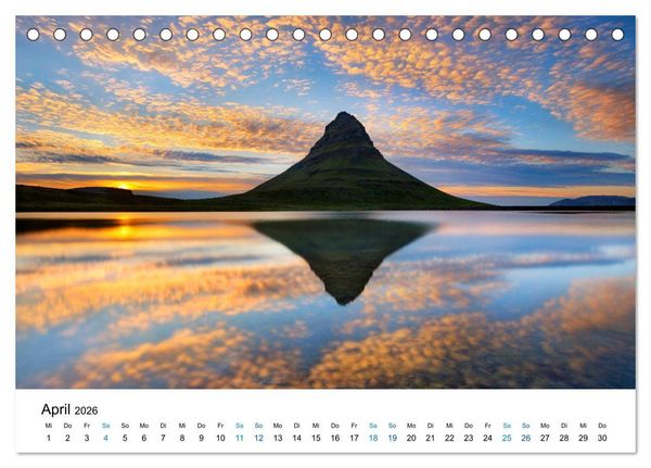 Produktbild: Blicke gen Norden (Tischkalender 2026 DIN A5 quer), CALVENDO Monatskalender