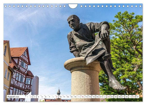 Produktbild: Hessen - Landkreis Werra-Mei&szlig;ner (Wandkalender 2026 DIN A4 quer), CALVENDO Monatskalender