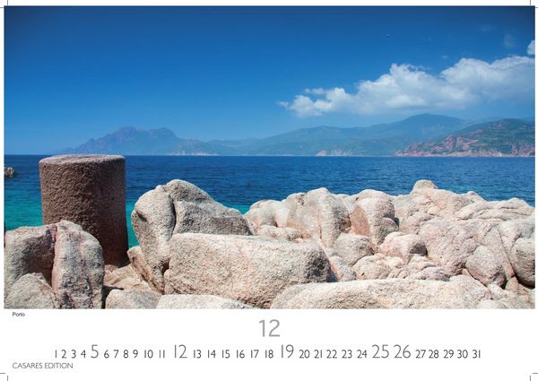 Produktbild: Korsika Kalender 2027 &ndash; Wandkalender | Fotokalender Frankreich 24x35cm &ndash; . mit atemberaubenden Fotografien der Insel.