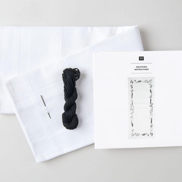 Produktbild: Stickpackung Gez&auml;hlter Kreuzstich, Tischl&auml;ufer Gr&auml;ser
