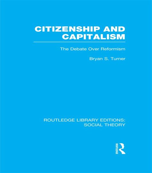 Produktbild: Citizenship and Capitalism (RLE Social Theory)