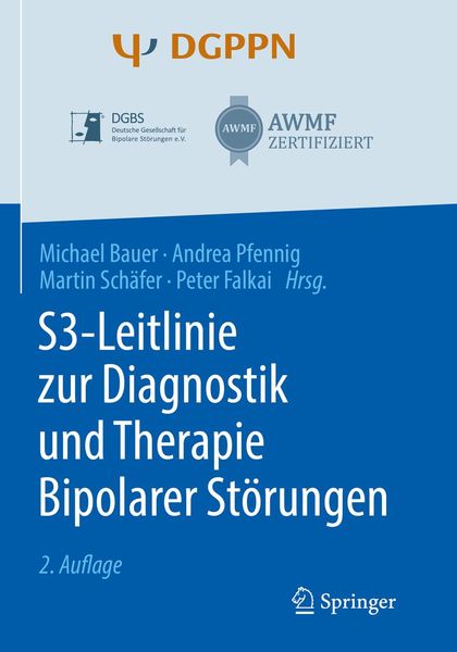 Produktbild: S3-Leitlinie zur Diagnostik und Therapie Bipolarer St&ouml;rungen