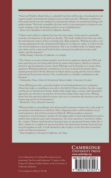 Produktbild: Power and Wealth in Rural China