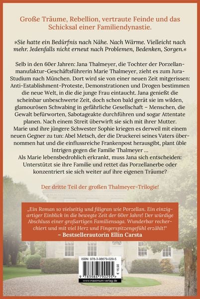 Produktbild: Die Porzellanmanufaktur &ndash; Zerbrechliche Tr&auml;ume