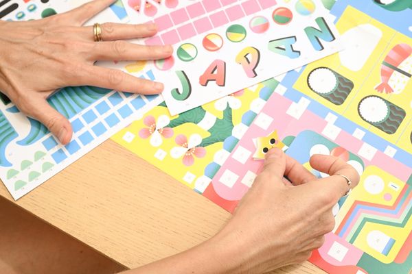 Produktbild: Mosaikposter Japan
