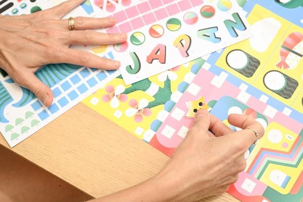 Produktbild: POPPIK - Mosaikposter Japan