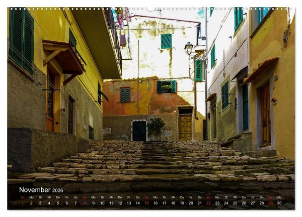 Produktbild: Zauberhaftes Elba (hochwertiger Premium Wandkalender 2026 DIN A2 quer), Kunstdruck in Hochglanz