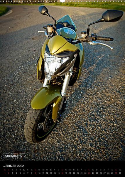 Produktbild: HONDA CB1000R (Premium, hochwertiger DIN A2 Wandkalender 2022, Kunstdruck in Hochglanz)