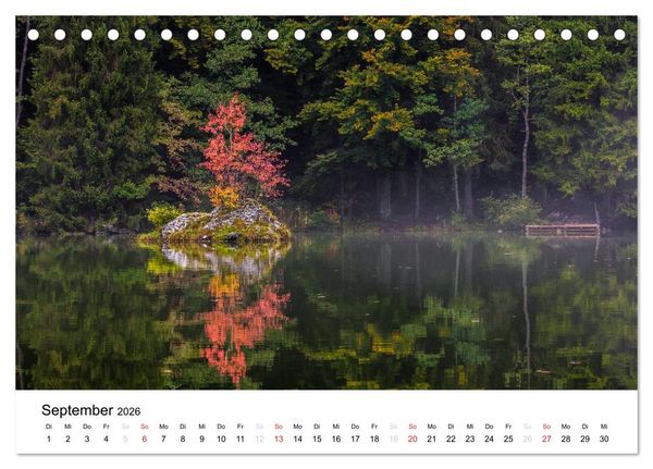 Produktbild: Tirol &ndash; Impressionen aus dem Alpenland (Tischkalender 2026 DIN A5 quer), CALVENDO Monatskalender