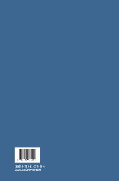 Produktbild: Abk&uuml;rzungen, Addenda und Indices