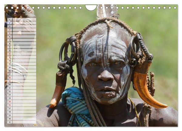 Produktbild: Abenteuer &Auml;thiopien (Wandkalender 2026 DIN A4 quer), CALVENDO Monatskalender