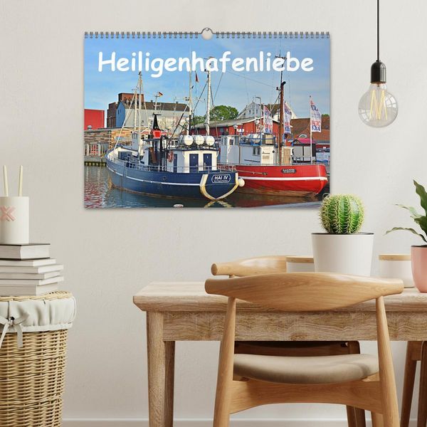 Produktbild: Heiligenhafenliebe (Wandkalender 2026 DIN A3 quer), CALVENDO Monatskalender