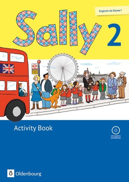 Sally 2. Schuljahr. Activity Book mit CD. Ausgabe für alle Bundesländer außer Nordrhein-Westfalen (Neubearbeitung) - Eng