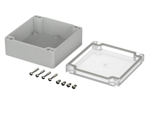 Produktbild: Bopla EUROMAS M 217 G 02217200 Industrie-Geh&auml;use 122 x 120 x 55 Polycarbonat Lichtgrau (RAL 7035) 1 St.
