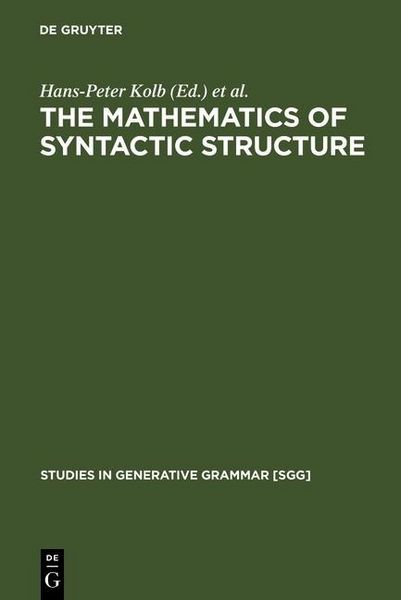 Produktbild: The Mathematics of Syntactic Structure