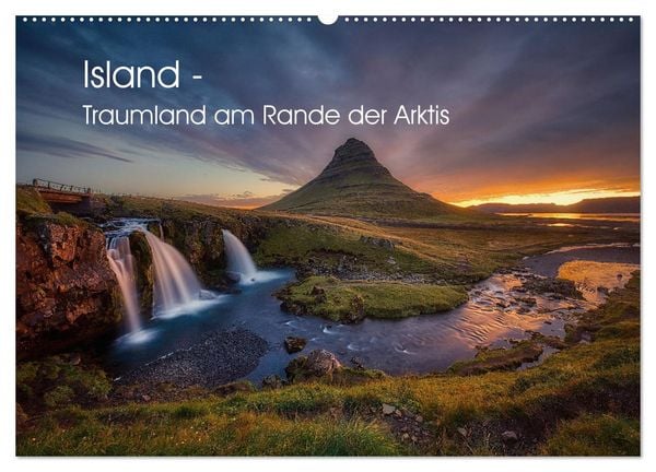 Produktbild: Island - Traumland am Rande der Arktis (Wandkalender 2026 DIN A2 quer), CALVENDO Monatskalender