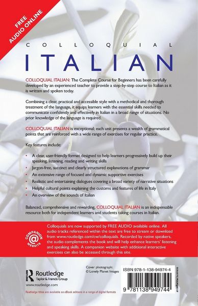 Produktbild: Colloquial Italian