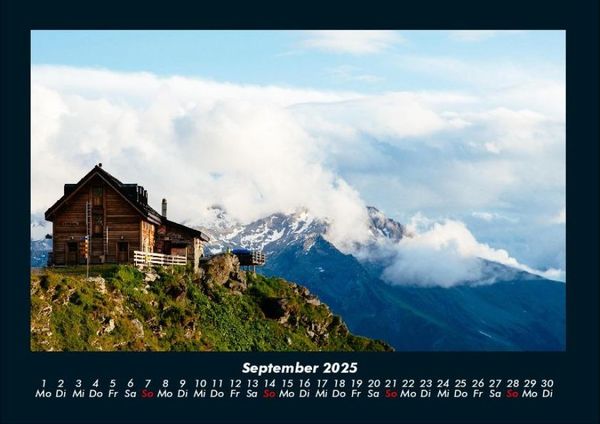 Produktbild: Berglandschaften 2025 Fotokalender DIN A4