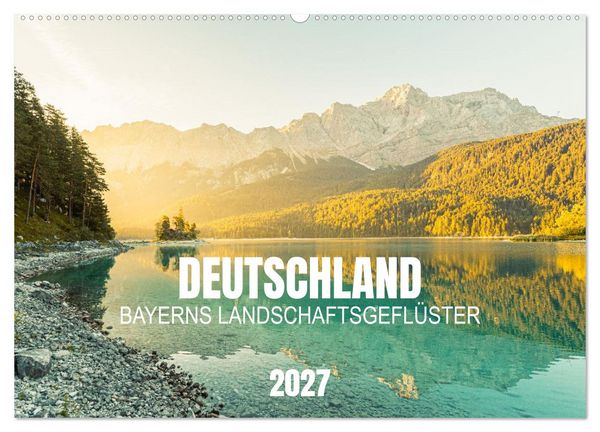 Produktbild: Deutschland - Bayerns Landschafts-Gefl&uuml;ster (Wandkalender 2027 DIN A2 quer), CALVENDO Monatskalender