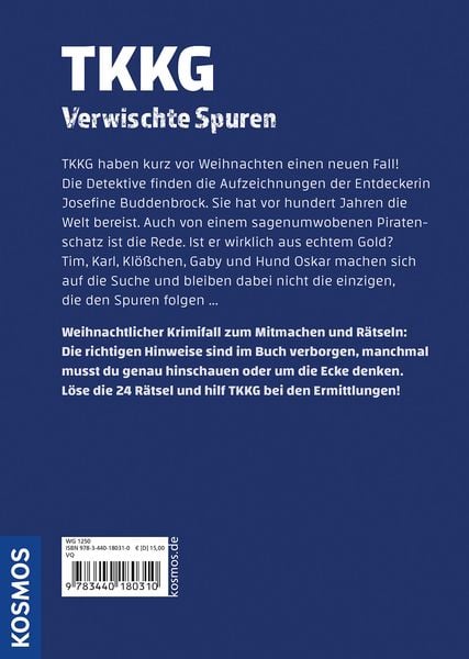 TKKG, Verwischte Spuren