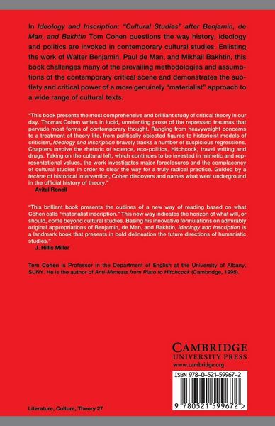 Produktbild: Ideology and Inscription