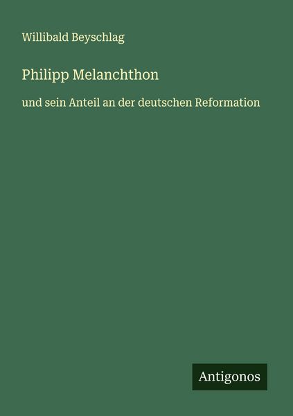 Produktbild: Philipp Melanchthon