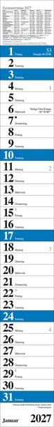 Produktbild: Streifenplaner Praktika Blau 2027