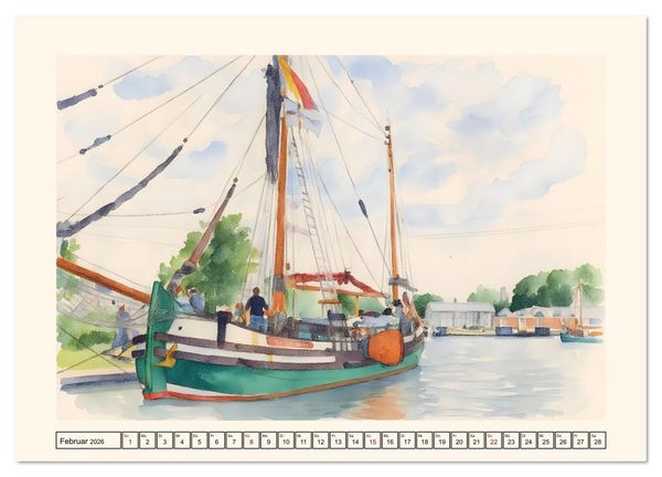 Produktbild: Unterwegs im Emsland (Wandkalender 2026 DIN A2 quer), CALVENDO Monatskalender