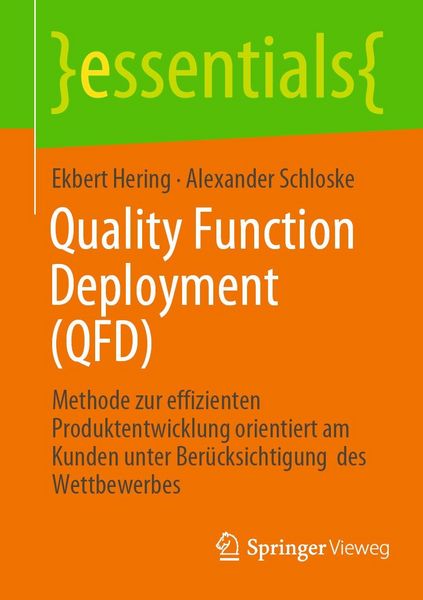 Produktbild: Quality Function Deployment (QFD)