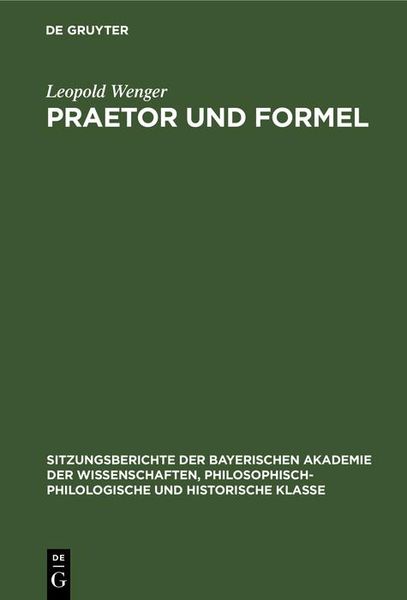 Produktbild: Praetor und Formel